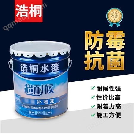 外墙漆防水防晒自刷乳胶漆水泥墙面卫生间防水漆涂料涂鸦室外用